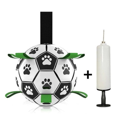 Interactive Dog Soccer Ball: Durable, Soft, And Engaging Pet Toy