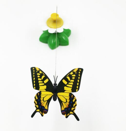 Electric Enchanting Rotating Flower Pet Toy