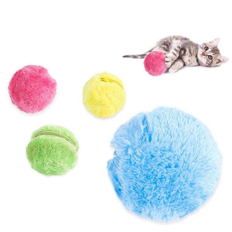 Interactive Plush Electric Pet Toy Ball - The Ultimate Playtime