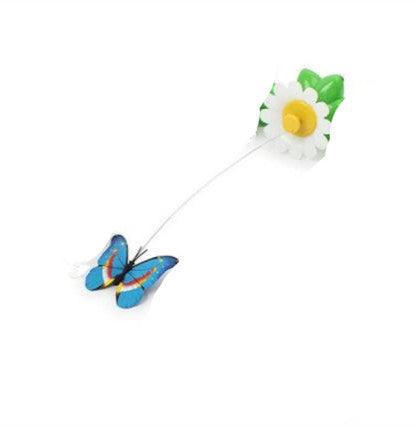 Electric Enchanting Rotating Flower Pet Toy
