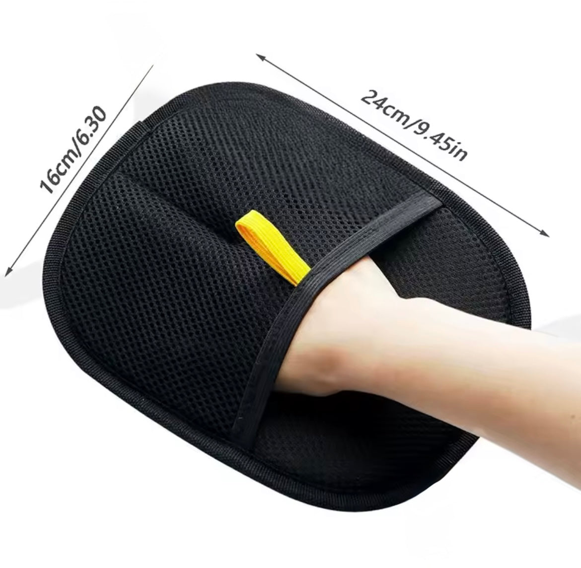 Reusable Pet Hair Removal Glove – Dogs & Cats, Removes Hair from Carpets, Sofas & Clothes.