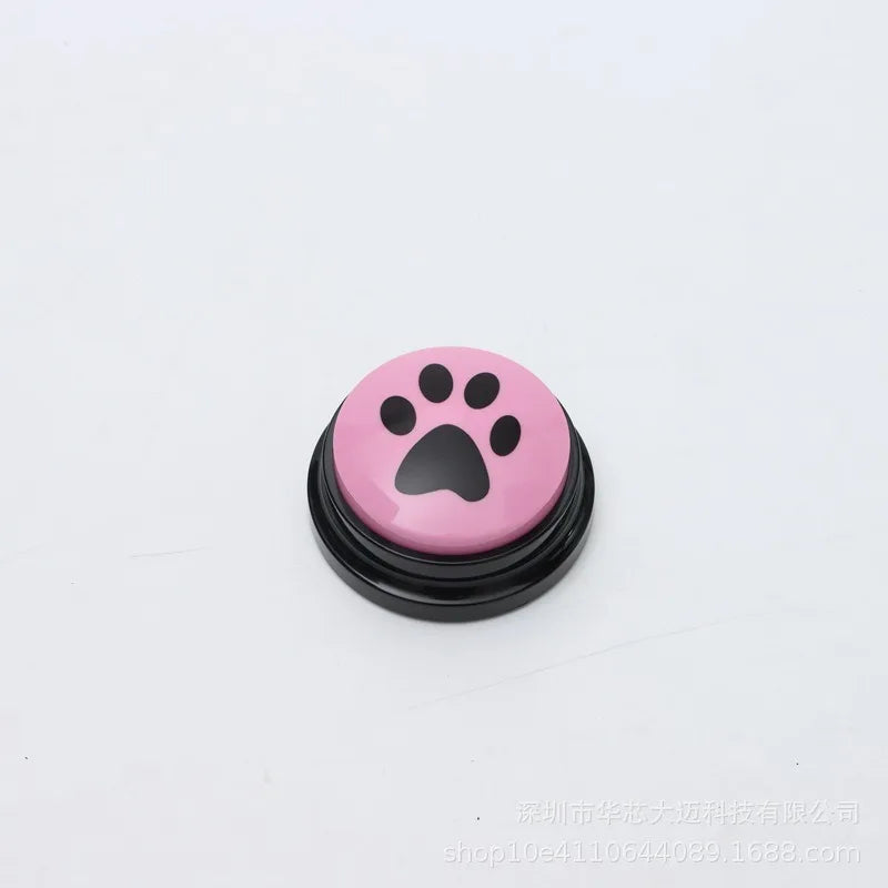 Pet Communication Button Dog Sound Box Training Talking Toys Long Lasting Battery Life Recording Speaker Squeeze Give Voice