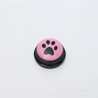 Pet Communication Button Dog Sound Box Training Talking Toys Long Lasting Battery Life Recording Speaker Squeeze Give Voice