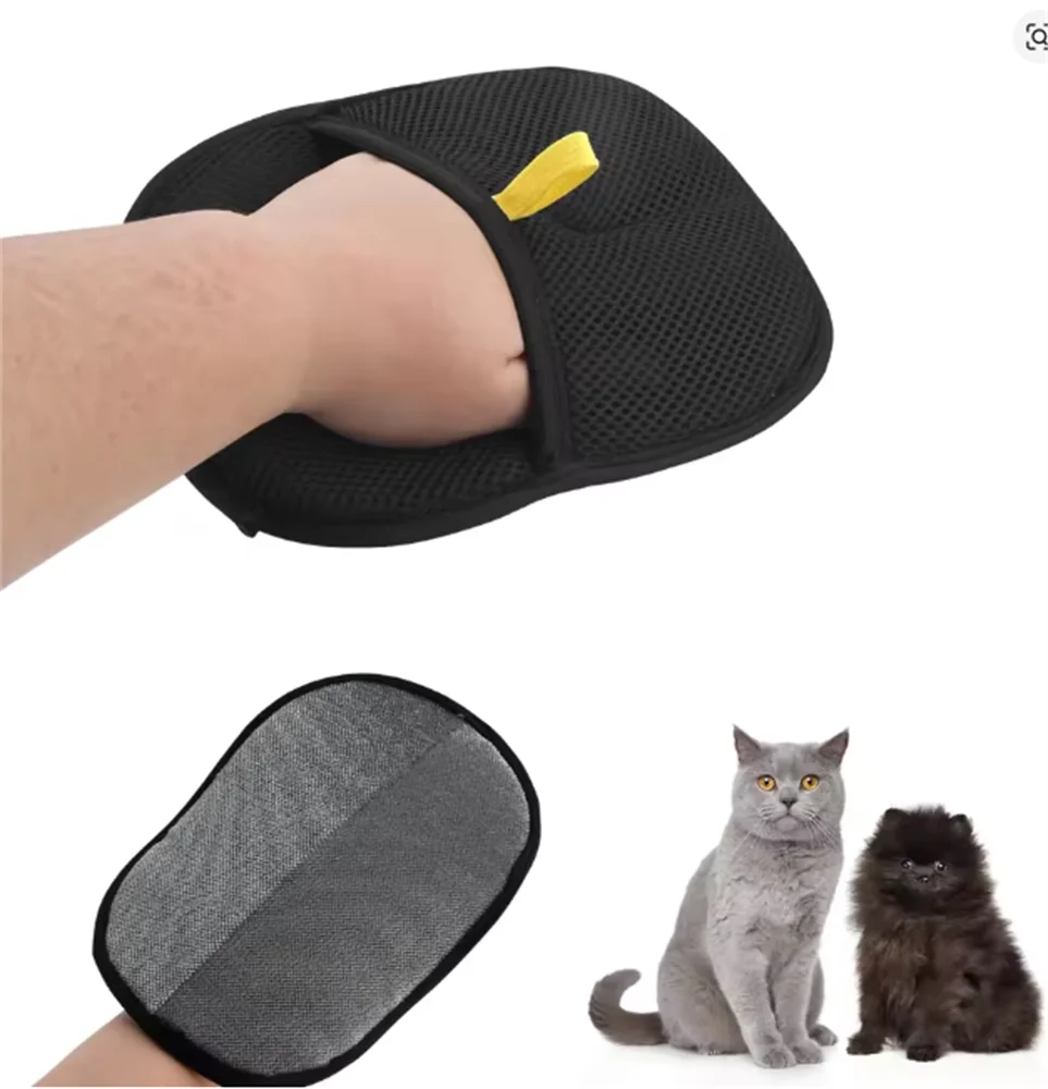 Reusable Pet Hair Removal Glove – Dogs & Cats, Removes Hair from Carpets, Sofas & Clothes.