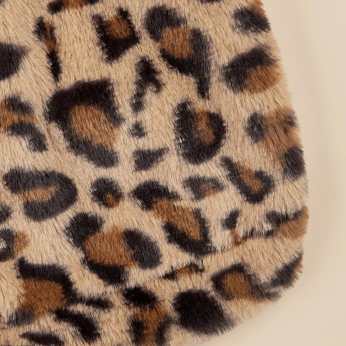 Leopard Plush Dog Hoodie for Small & Medium Dogs