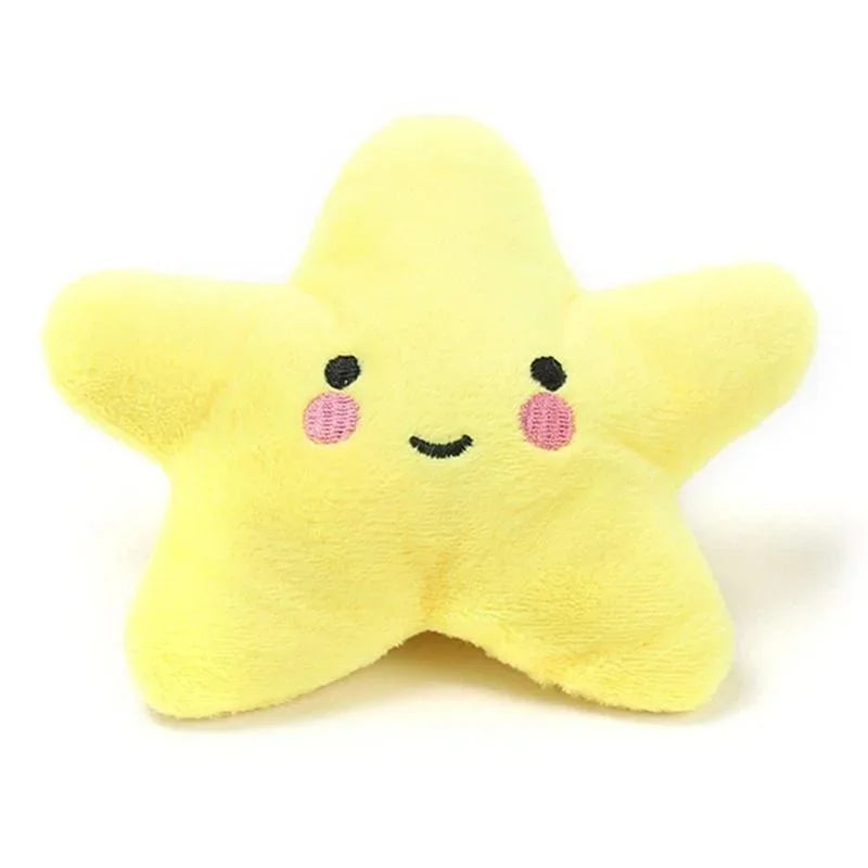 Pet Toy Plush Sounding Pentagram Toy Pet Playing Fun Dog Toys Cat Toys Pet Supplies