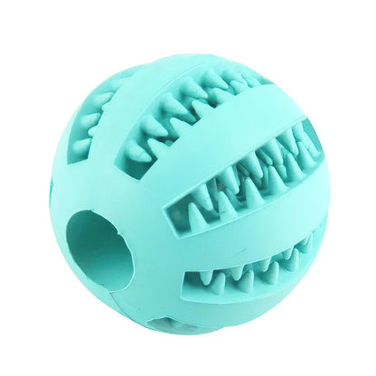 Interactive Dog Treat Ball Feeder
