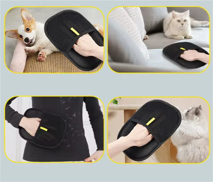 Reusable Pet Hair Removal Glove – Dogs & Cats, Removes Hair from Carpets, Sofas & Clothes.