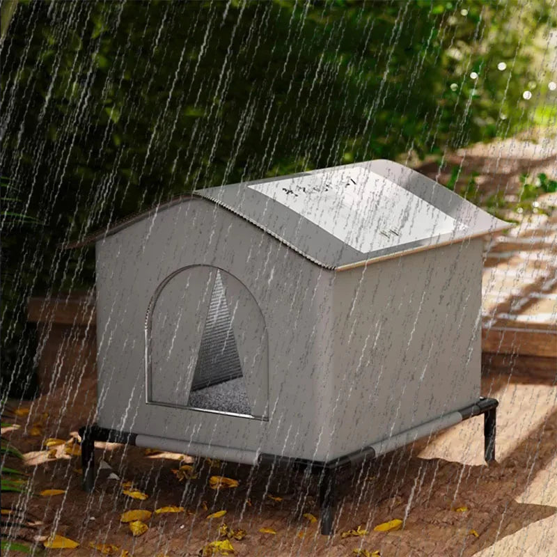 Waterproof Outdoor Pet House – Warm Foldable Sleeping Bed for Cats and Small Dogs