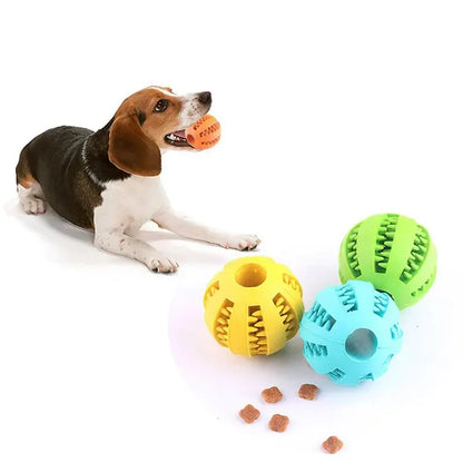 Interactive Dog Treat Ball Feeder