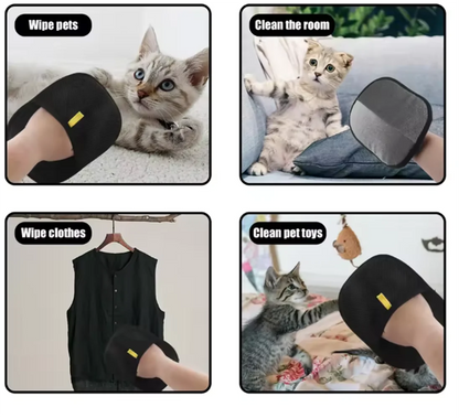 Reusable Pet Hair Removal Glove – Dogs & Cats, Removes Hair from Carpets, Sofas & Clothes.