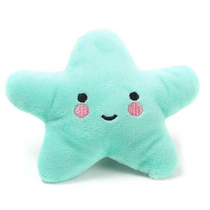 Pet Toy Plush Sounding Pentagram Toy Pet Playing Fun Dog Toys Cat Toys Pet Supplies