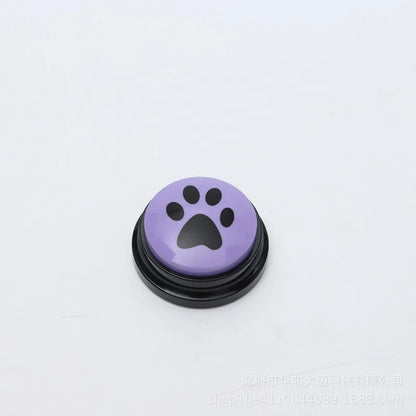 Pet Communication Button Dog Sound Box Training Talking Toys Long Lasting Battery Life Recording Speaker Squeeze Give Voice