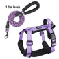 Adjustable Reflective Dog Harness with Handle for Small & Medium Dogs 🐶