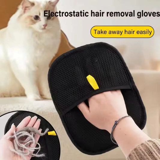 Reusable Pet Hair Removal Glove – Dogs & Cats, Removes Hair from Carpets, Sofas & Clothes.