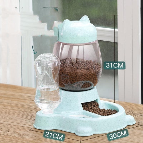 Automatic Pet Food And Water Dispenser